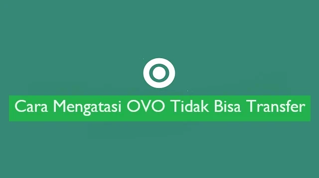 Cara Mengatasi OVO Tidak Bisa Transfer