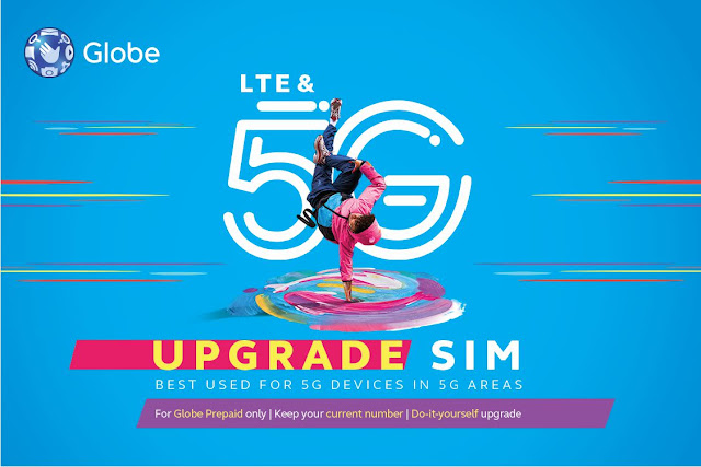 How to upgrade Globe SIM to 4G LTE/5G for free