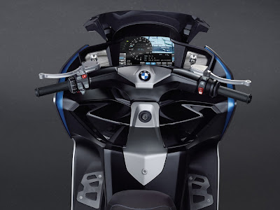 BMW Concept C Scooter Dasboard