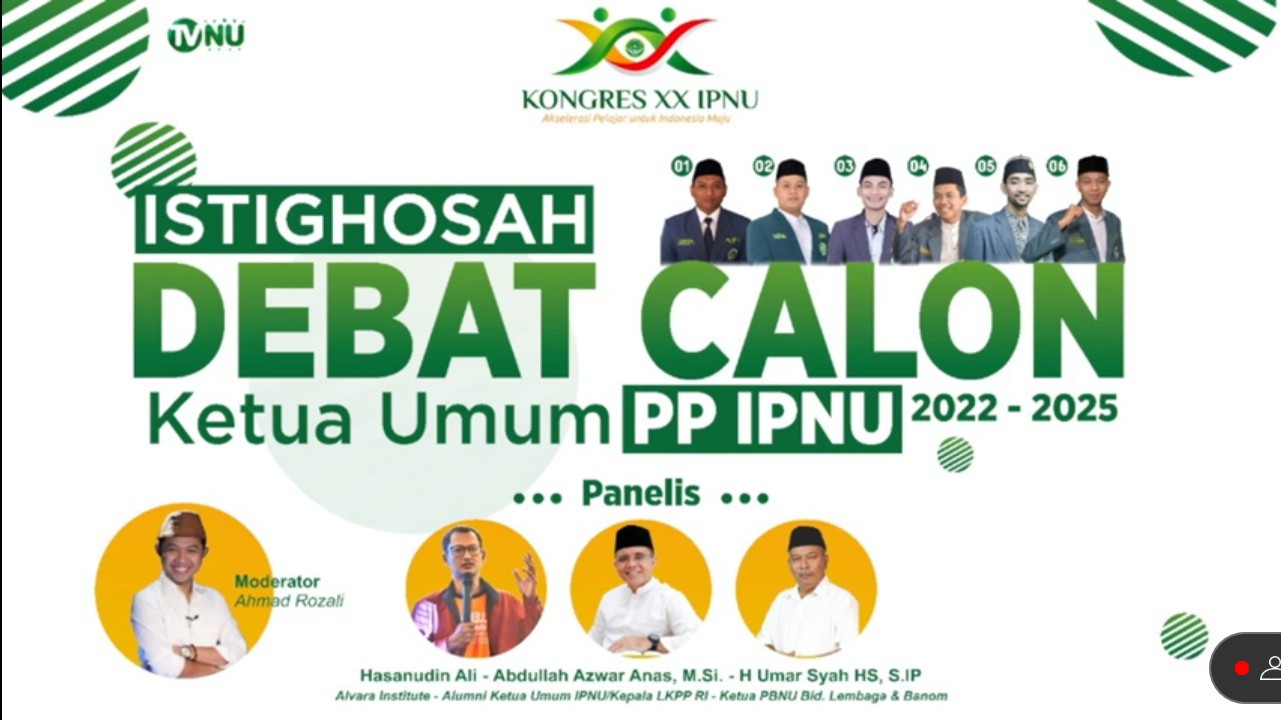 Candidat Next Leader of PP IPNU Gelar Debat Perdana [LIVE]