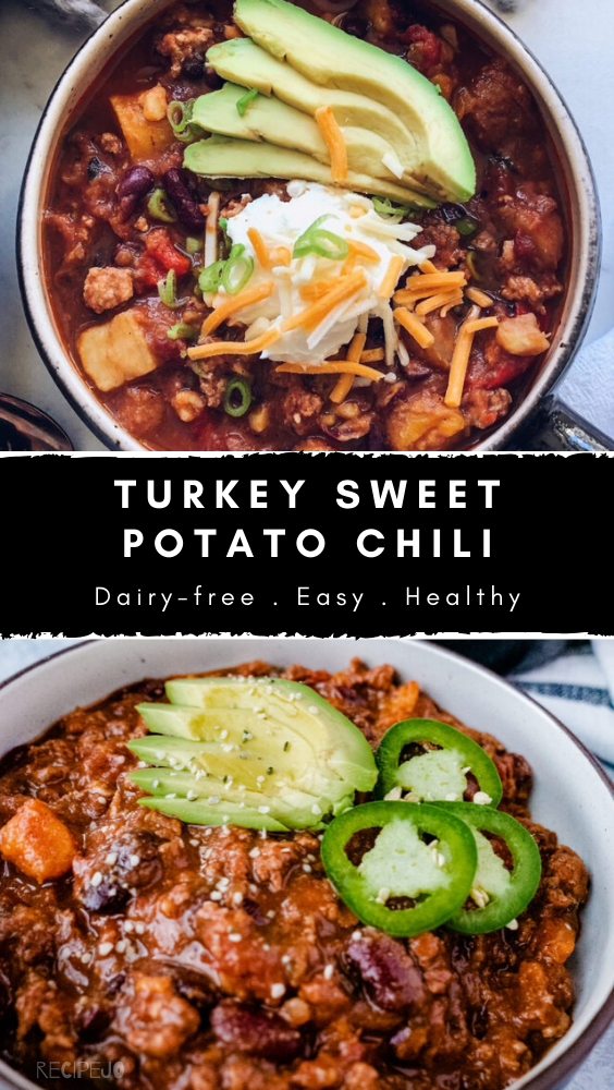 Turkey Sweet Potato Chili