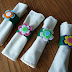 Easy Kids's craft, Spring Flowery Napkin rings (an inexpensive recycled craft)