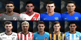 Faces Liga Argentina 2016 Pes 2013