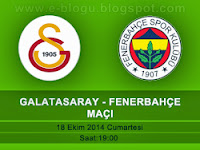 Galatasaray Fenerbahçe Maçı 18 Ekim 2014, Gs-Fb Maçı Kaç Kaç Bitti, 18 Ekim Gs-Fb Derbisi