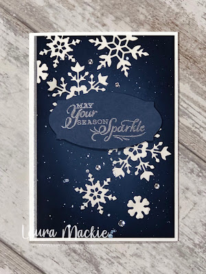 Stampin Up snowflake Wishes