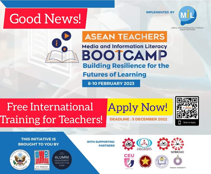 2023 ASEAN Teachers' BootCamp | Free International Training for Educators