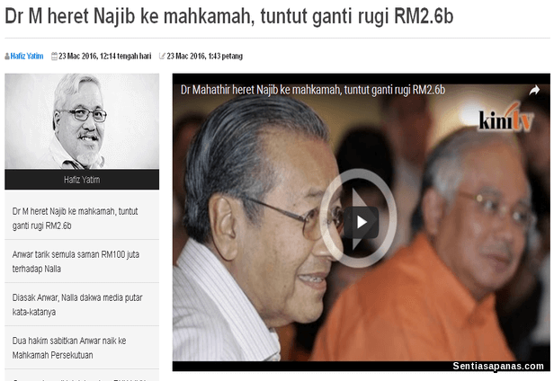 Mahathir+vs+Najib