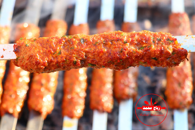 أشهر وأطيب وصفة كباب بتركيا - كباب أضنة التركي طريقة سهلة والطعم لذيذ جدا مع رباح محمد ( الحلقة 1191 )