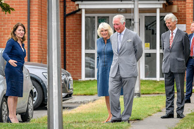 British royals reappear in public for first time since lockdown