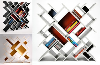 Desain Rak Buku Kayu, Gantung, Dinding, Unik, Minimalis, Perpustakaan, Sederhana, Modern