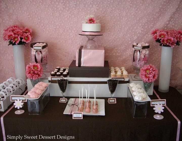 Loosh Creations Baby  Shower  Table  Decor  Inspiration 