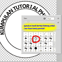 Teks Stempel Lingkaran Dengan Photoshop