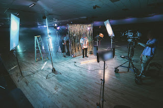 Staged set up for advert commercial by video production companies in Johannebsurg.