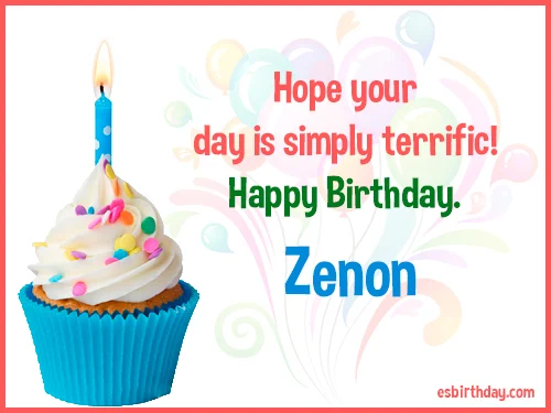 Zenon Happy birthday