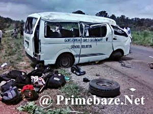 Tragic photos of students killed in fatal accident after representing school in quiz competition (See Photos) 