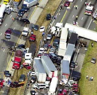 Danger Accident Stock Image