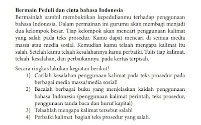 Kunci Jawaban Bahasa Indonesia Kelas 7 Halaman 114, 115 Bab 3