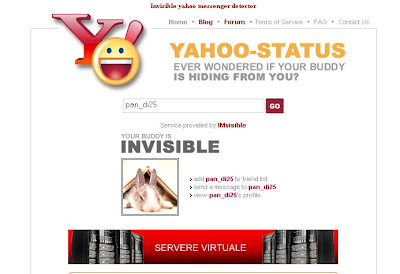 yahoo status checker pandi