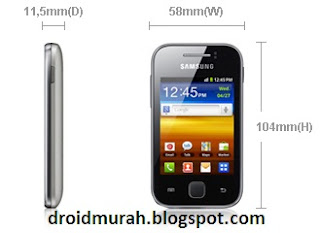 SGY S5360 HP Android layar 3 inch harga dibawah 1 juta