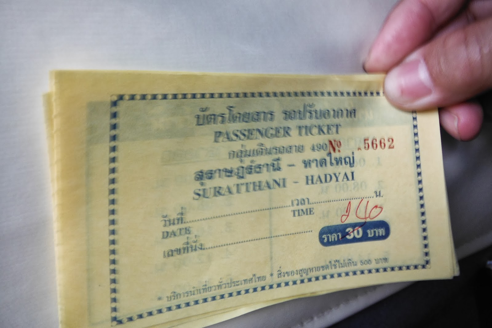 Bus Surat Thani To Hatyai