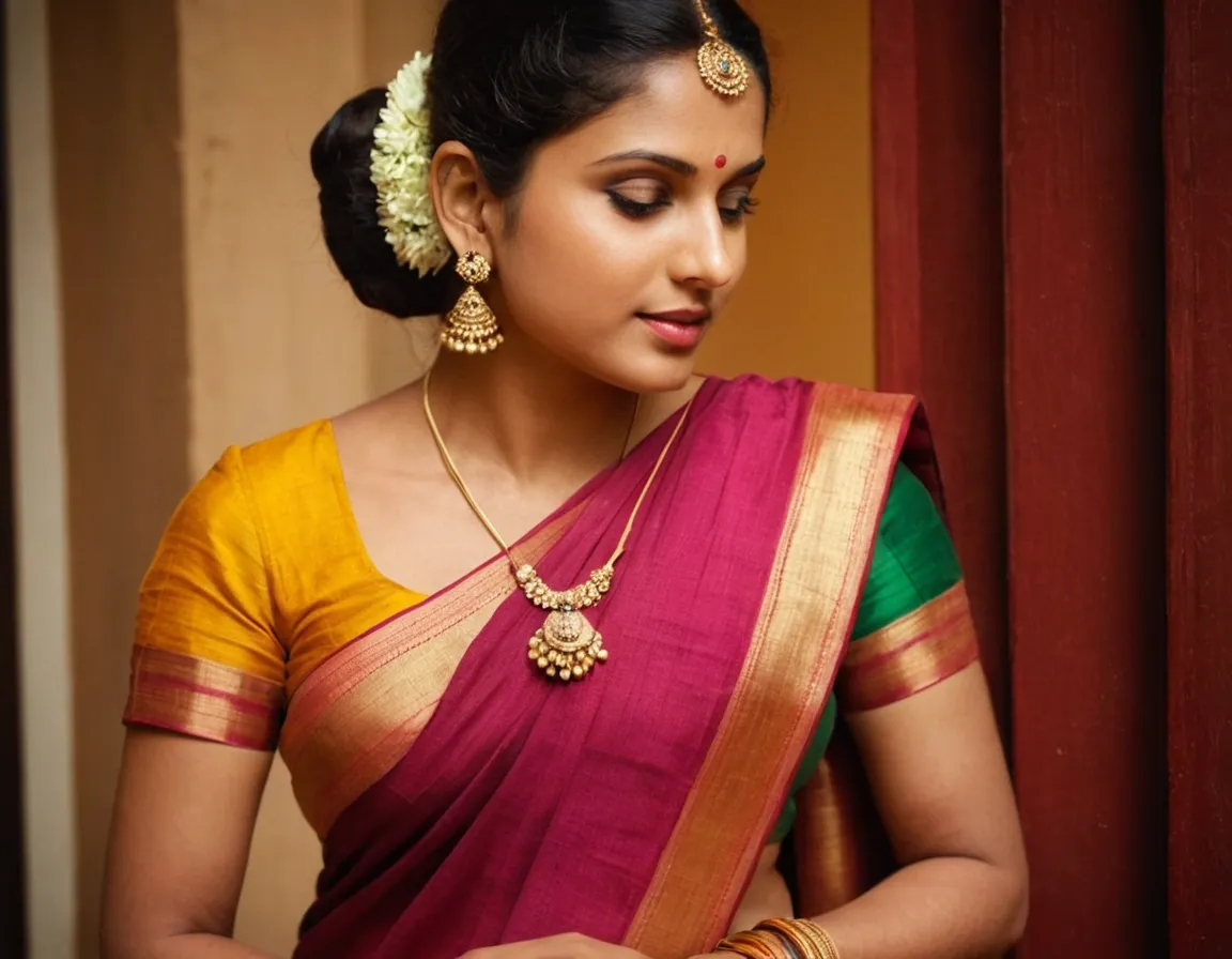 Silk Saree Blouse Designs