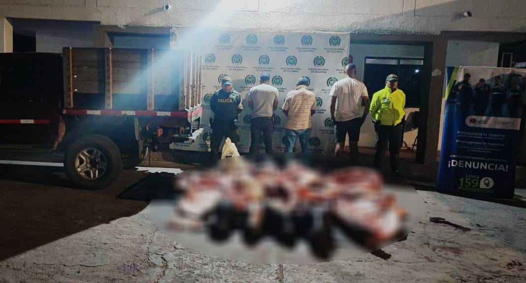 https://www.notasrosas.com/Policía Fiscal y Aduanera (Polfa) incauta en Carraipía, 850 kilos de carne y vísceras en mal estado