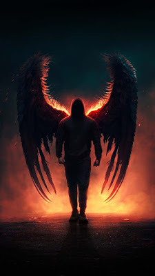 Dark Angel iPhone Wallpaper is a free high resolution image for iPhone smartphone and mobile phone.
