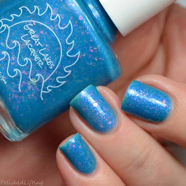 blue thermal nail polish