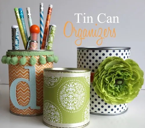 Tin Can Organizers