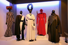 Star Wars Last Jedi movie costume exhibit