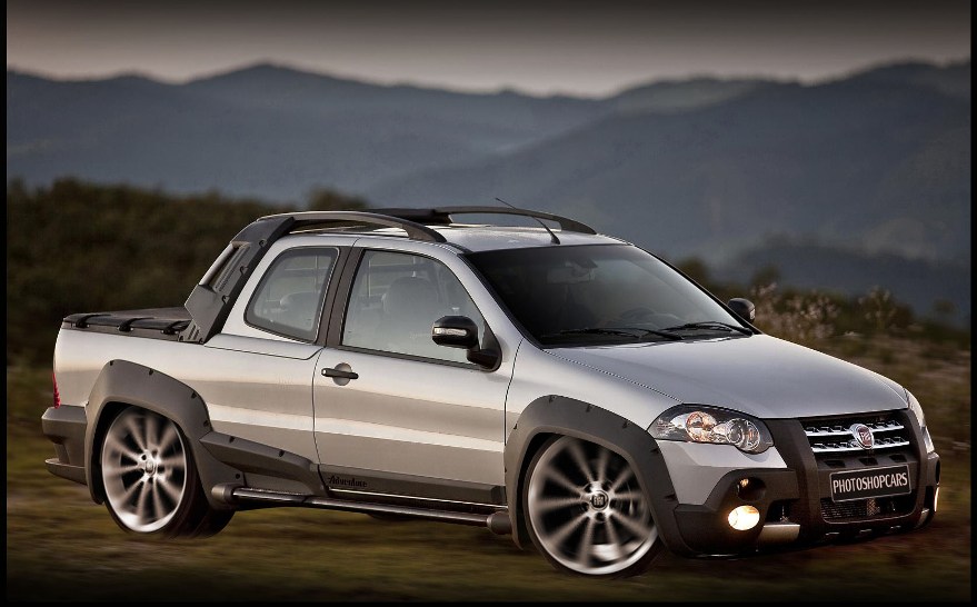 fiat strada 2011. Fiat strada tunada e rebaixada