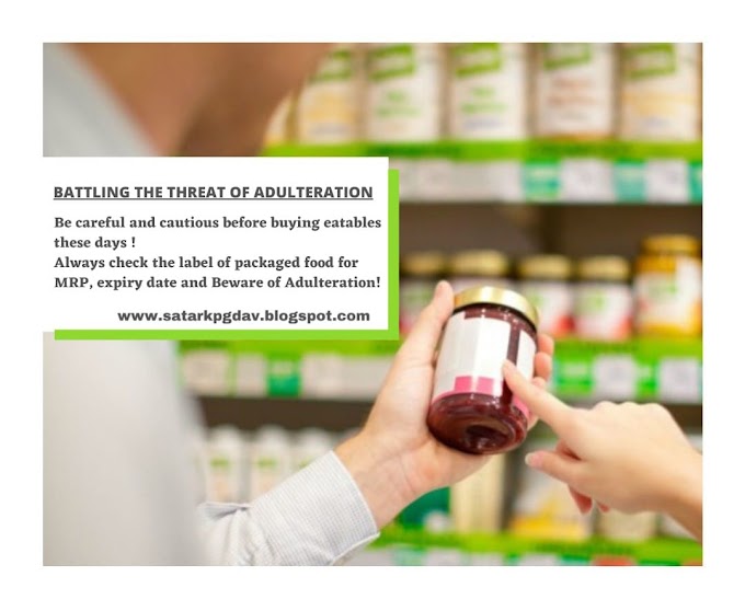 BATTLING THE THREAT OF ADULTERATION !