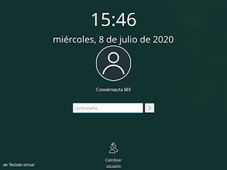 Pantalla KDE openSuSE 15.2