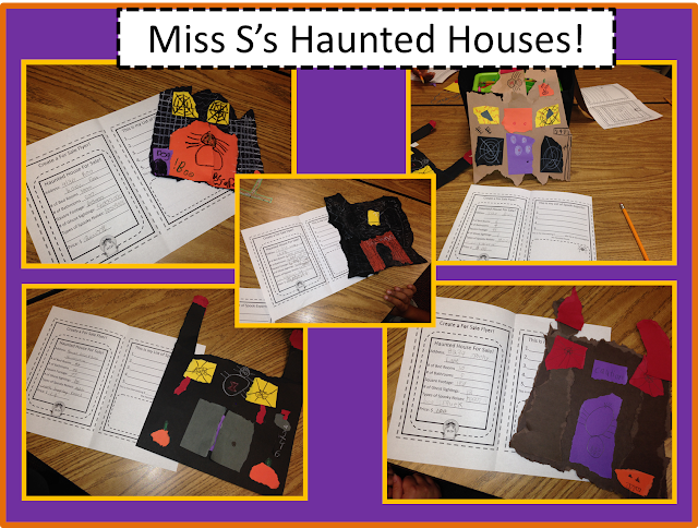 Halloween Haunted Houses in 2nd Grade, The Schroeder Page