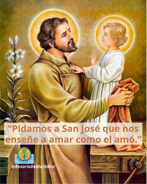 Oración a San José, Ruega a Jesús que venga a mi corazón