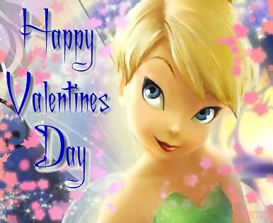 Tinkerbell Valentines Day Cards