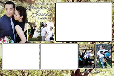 Classic Style Photobooth Layout for Wedding