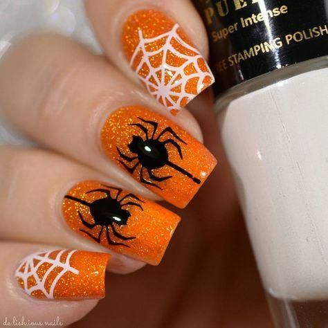 Halloween Nail Art Ideas There are so many fun designs t