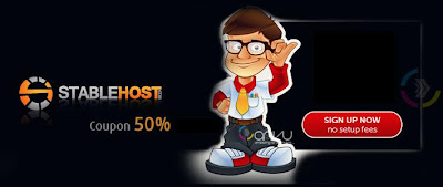 Stablehost coupon 50% off 2014