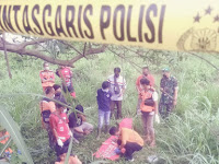 KANIT RESKRIM POLSEK Pungging Pimpin Lidik Temuan Mayat (Mr.X) Di Kebun Dusun/Desa Bangun