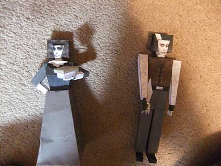 Sweeney Todd Papercraft