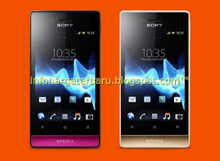 Harga Sony Xperia Miro Spesifikasi 2012