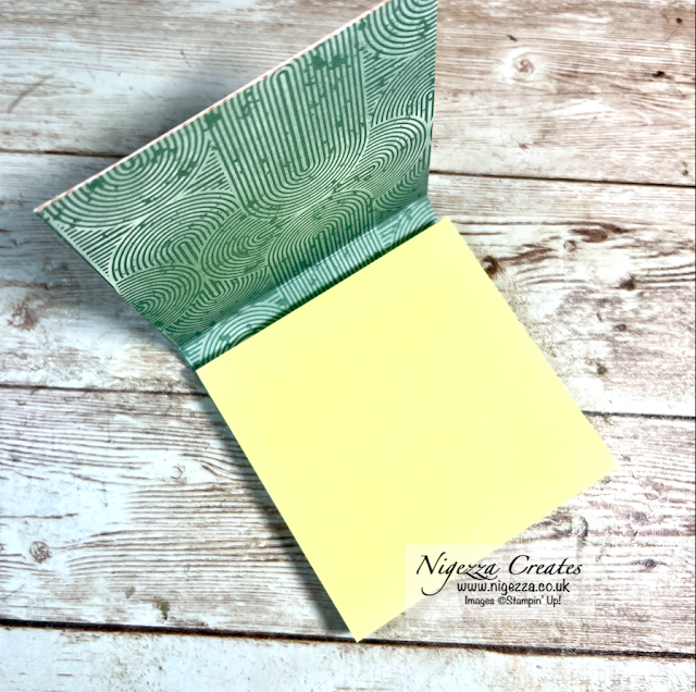 Ink Stamp Share March Showcase Blog Hop - Quick Easy Post It Note Pad Cover