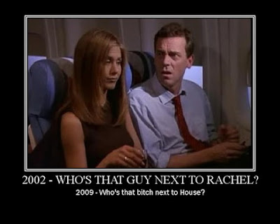 2002 - Who's That Guy Next To Rachel Demotivational Poster