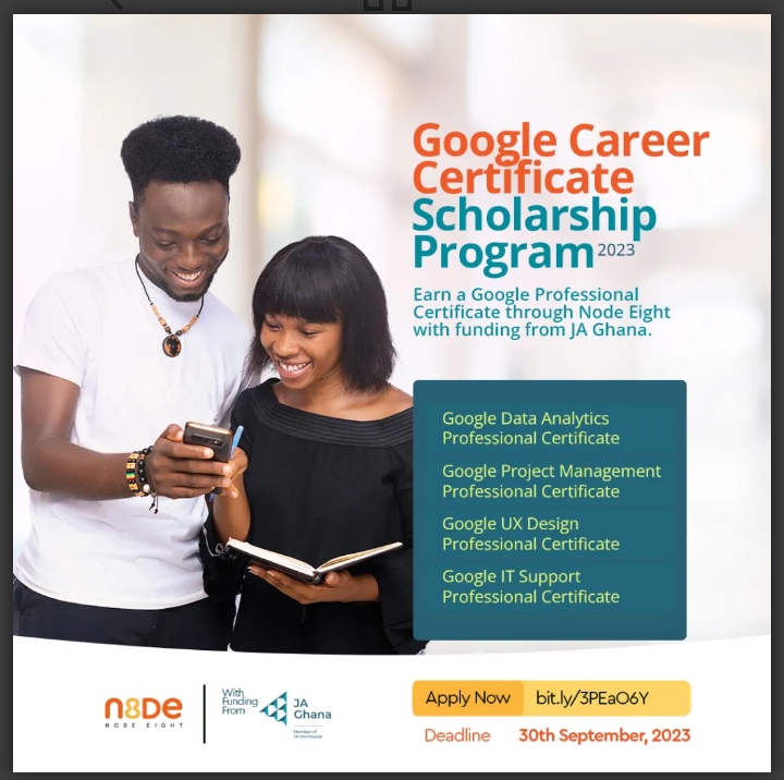 Apply Now for the Google Career Certificate Scholarship Program 2023 (Ghana)