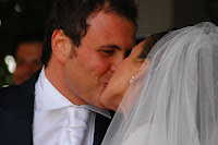 foto matrimonio bacio