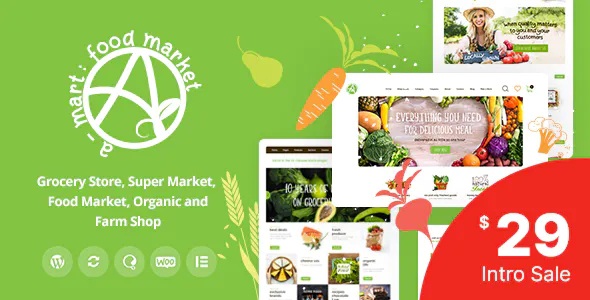 Organic Products Shop WordPress Theme