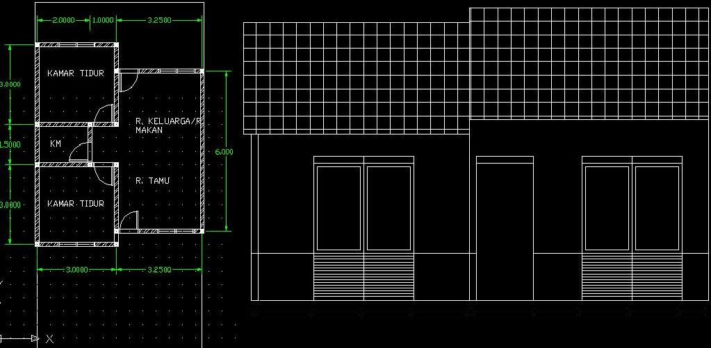  RUMAH DESAIN KATAIDEKU TUTORIAL AUTOCAD 3D MENGGAMBAR 