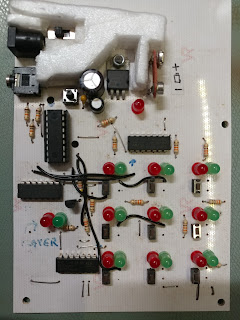 Front view of the PCB