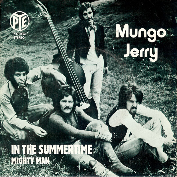 Mungo jerry in the summertime. Группа Mungo Jerry. Mungo Jerry in the Summertime 1970. Обложка Mungo Jerry Summertime. Mungo Jerry - in the Summertime Original 1970.